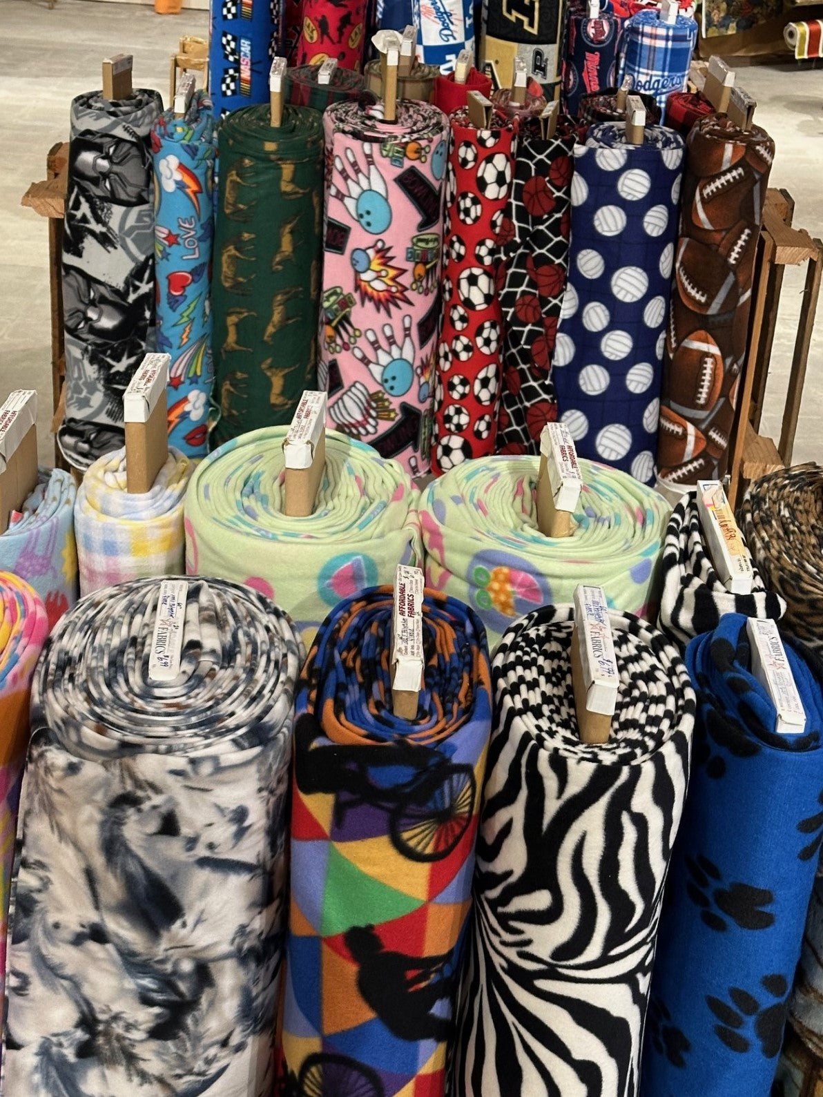 Fleece Americana Fabrics