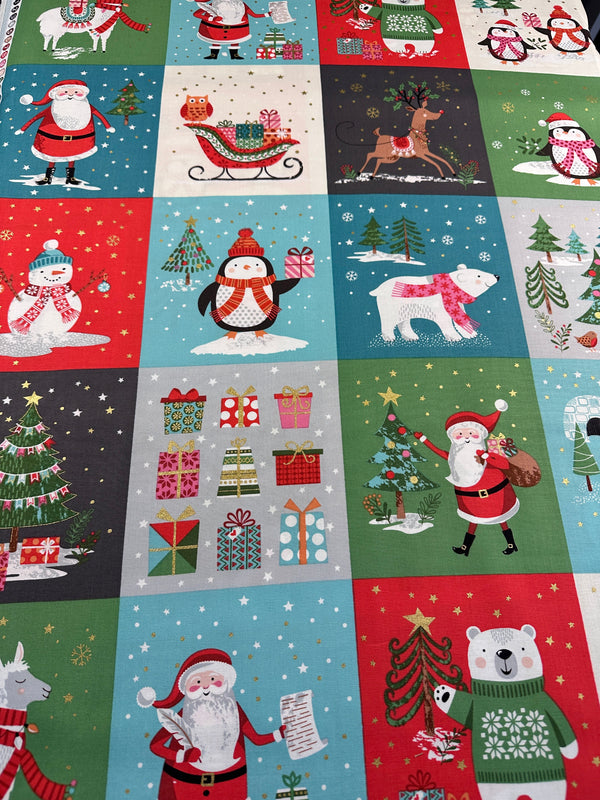 Andover Fabrics - Christmas Print - Cotton Fabric - 44/45" Wide - 100% Cotton