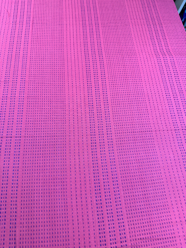 Andover Fabrics - Purple Pattern Plaid Woven Yarn - Cotton Fabric - 44/45" Wide - 100% Cotton (Copy)