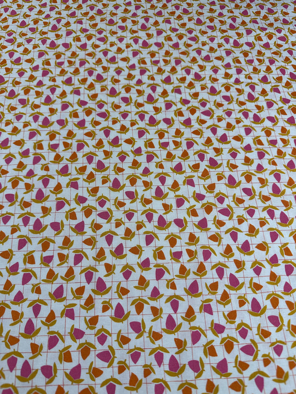 Andover Fabrics - Raspberry - Cotton Fabric - 44/45" Wide - 100% Cotton