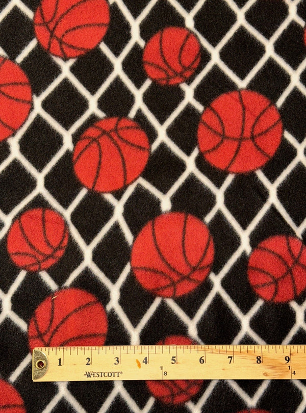 Basketballs on Black Fleece
