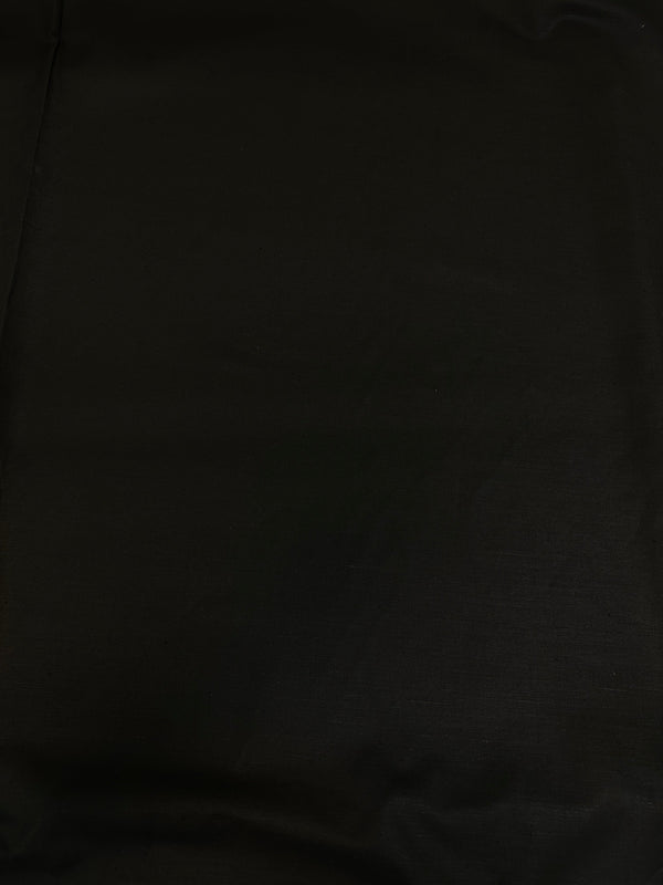 Black Linen Blend - 54" Wide - 55% Linen 45% Cotton