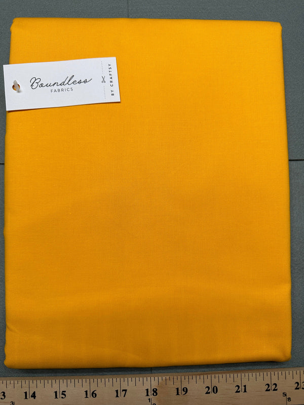 Boundless Fabrics - Marigold - 4 yard Pre-Cut - 44/45" Wide - 100% Cotton
