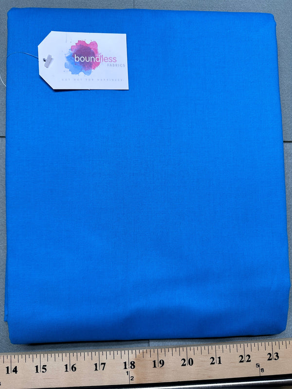 Boundless Fabrics - Royal Blue - 5 yard Pre-Cut - 44/45" Wide - 100% Cotton