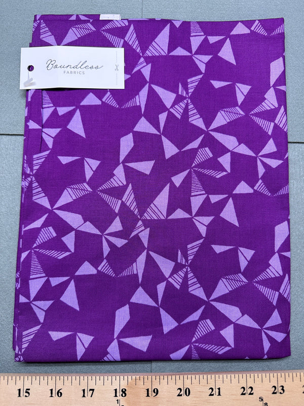 Boundless Fabrics - Fragments Berry - 1 yard Pre-Cut - 44/45" Wide - 100% Cotton