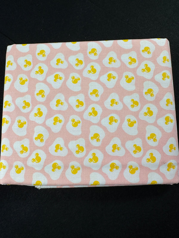 Disney - Mickey - Pink Cotton Fabric - 2 Yard Precut $5.98 each - 100% Cotton Fabric