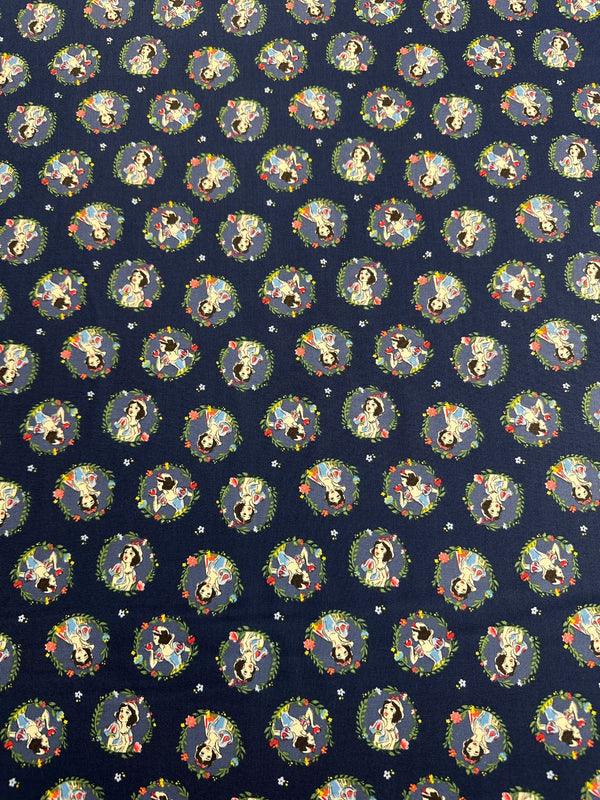 Disney - Snow White - Cotton Fabric - 44/45" Wide - 100% Cotton