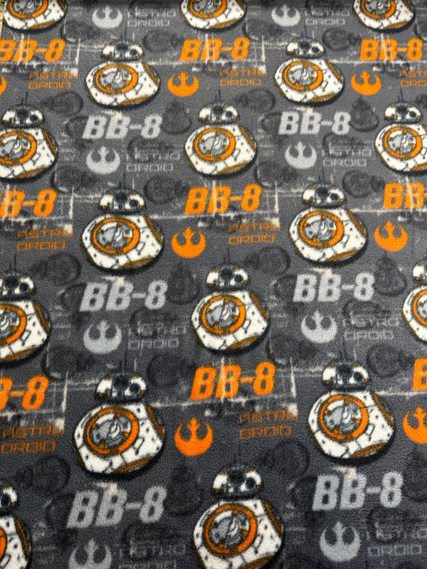 Disney Star Wars - BB-8 - Fleece Fabric - 58/60" Wide