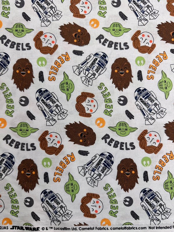 Disney Star Wars - Cotton Fabric - 44/45" Wide - 100% Cotton