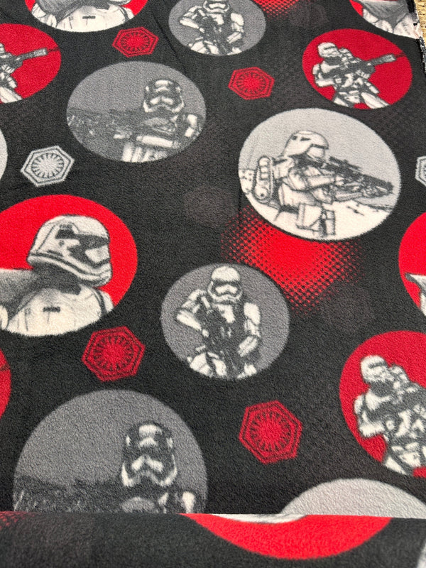 Disney Star Wars - Storm Troopers - Fleece Fabric - 58/60" Wide