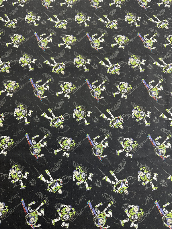 Disney Toy Story - Buzz Lightyear - Cotton Fabric - 44/45" Wide - 100% Cotton