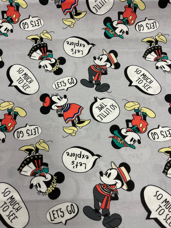Let’s explore-100% cotton, 44”wide.
