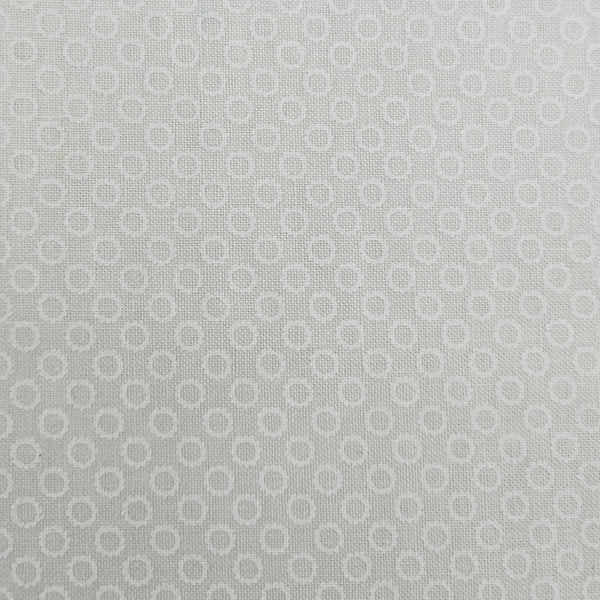 Flower Dots: White Quilting Fabric by Benartex Playhouse Pals sec1