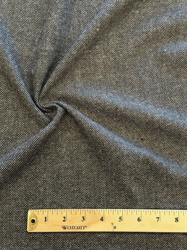 Gray no Specs Wool Fabric Blend - 50% Wool 50% Acrylic