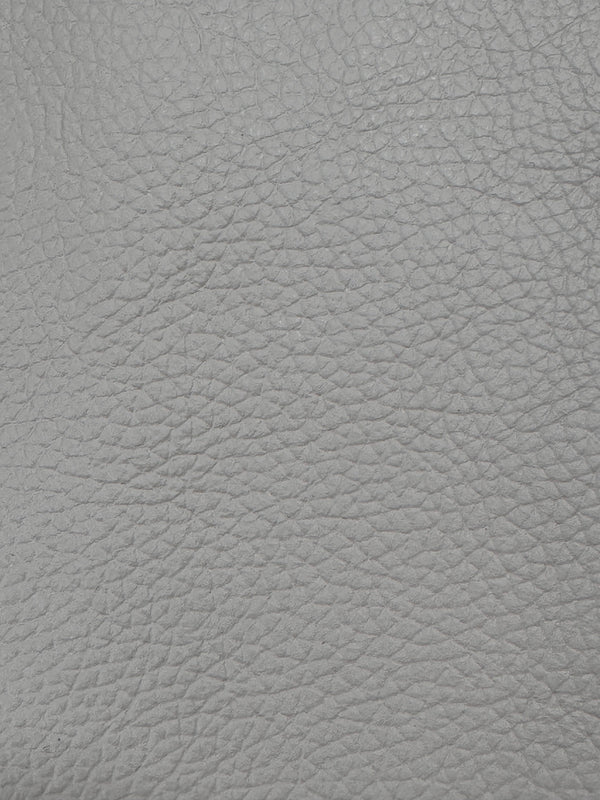 Genuine Leather - Remnant - Grey - 18"X19" (approximate dimensions)