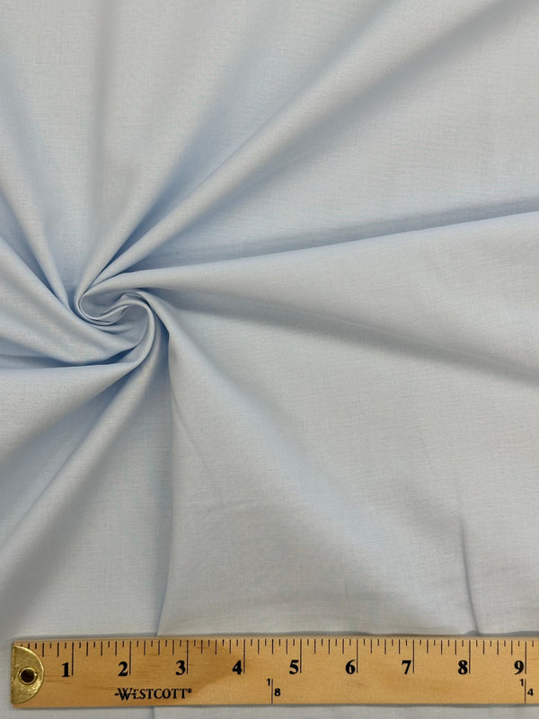 Pale Blue Cotton - Quilting Fabric