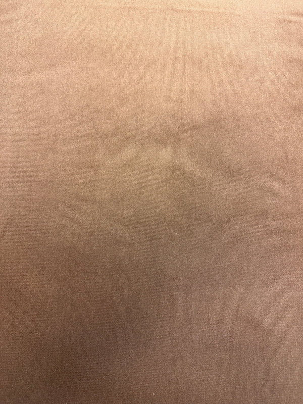 JB Martin - Velvet Upholstery Fabric - O.S. L Brown - 56" Wide