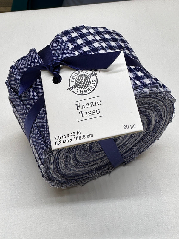 Jelly Roll Cotton Fabric - 20 Pre-Cut Strips - 2.5 in. X 42 in. - 100% Cotton