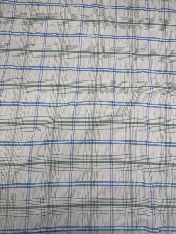 Laura & Kiran - Hampton Seer Sucker - Upholstery - Cotton Fabric - 54/56" Wide - 100% Cotton