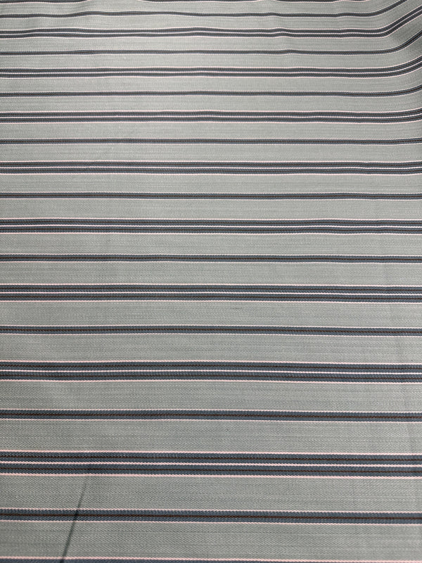 Laura & Kiran - Plaza Stripe - Mint - Upholstery - Cotton Fabric - 54/56" Wide - 100% Cotton