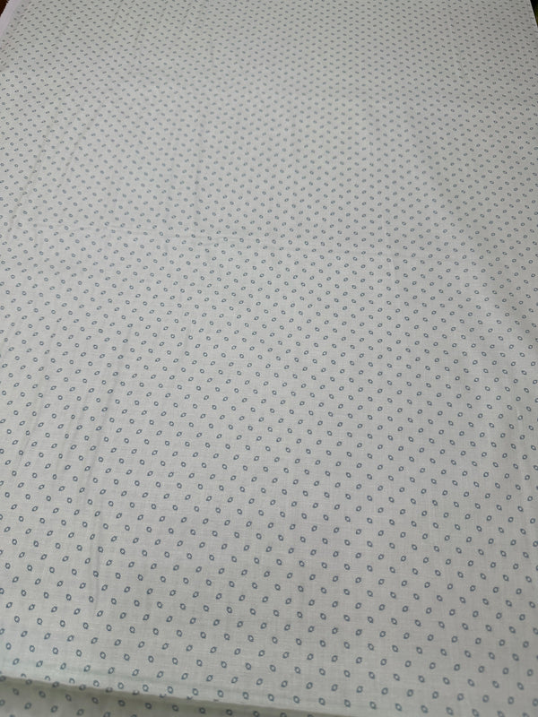 Noname Pattern on Gray Cotton - 44/45" Wide - 100% Cotton sec ST