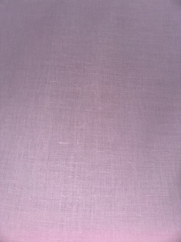 Pink Linen Blend, Brushed - 44/45" Wide - 55% Linen 45%Cotton