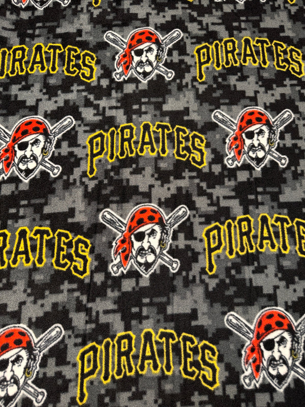 Pittsburgh Pirates - MLB Fleece Fabric - 58/60" Wide