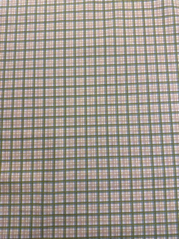 Plaid - Upholstery/Drapery - Cotton Fabric - 54" Wide - 100% Cotton