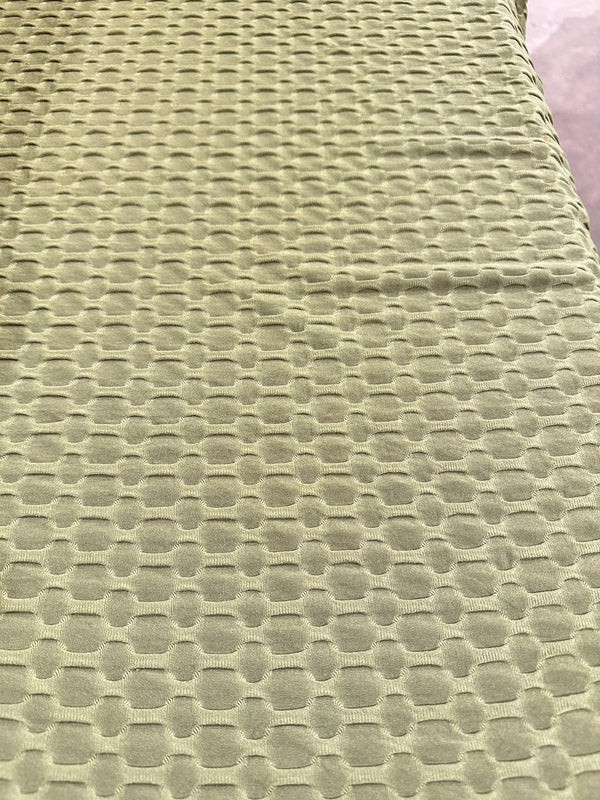 Olive Green - Poly/Spandex Knit - 60" Wide