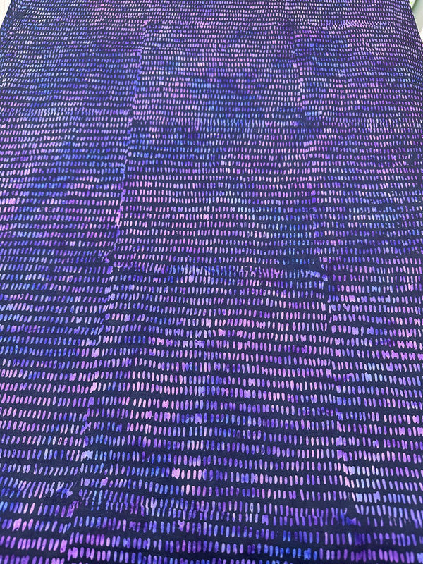 Purple Dream Batik Cotton - 44/45" Wide - 100% Cotton sec4