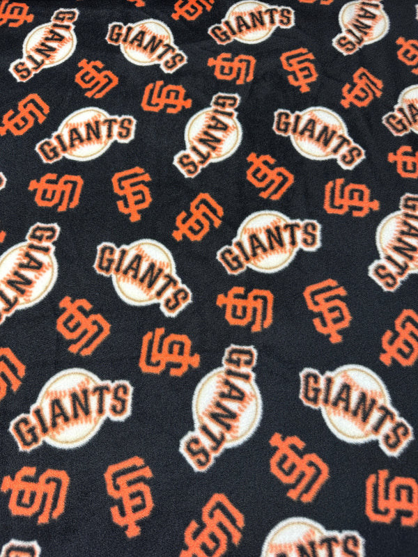 San Francisco Giants - MLB Fleece Fabric - 58/60" Wide