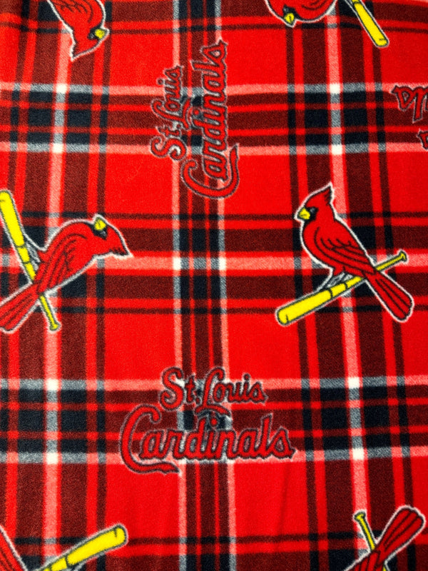 St. Cardinals, MLB - Fleece Fabric - 58/60" Wide