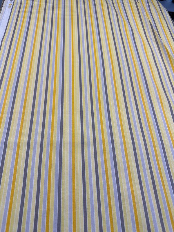 Summertime Stripes - Cotton Fabric - 44/45" Wide - 100% Cotton AI2