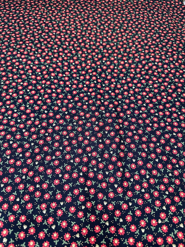 Tiny Flowers - Cotton Fabric - 44/45" Wide - 100% Cotton - sec5