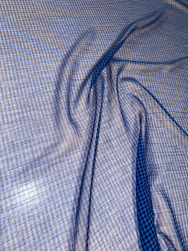 Transparent Blue Chiffon - 58/60" Wide