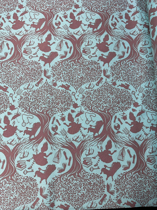 Tula Pink - Curioser and Curioser - Down the Rabbithole Daydream - Cotton Fabric - 44/45" Wide - 100% Cotton