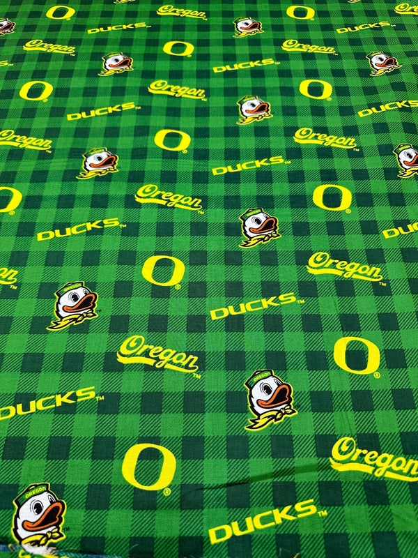 University Oregon Ducks - 44/45" Wide - 100% Cotton